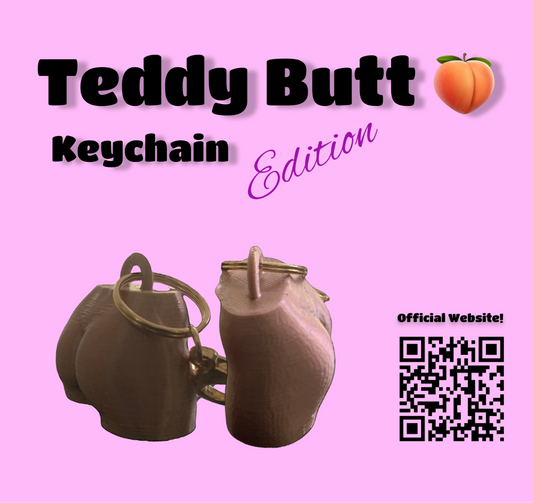 Teddy Butt Keychain Edition