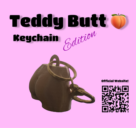 Teddy Butt Keychain Edition