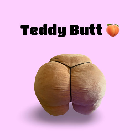 Teddy Butt shaped cushion with simple g-string